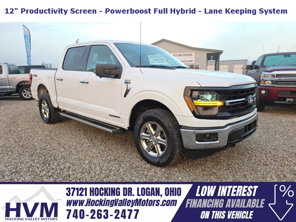 White 2024 Ford F-150 XLT for sale in Logan, OH