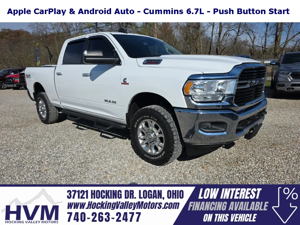 White 2019 Ram 2500 Big Horn for sale in Logan, OH
