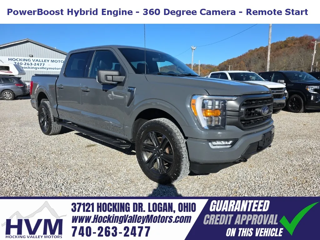 Gray 2021 Ford F-150 XLT for sale in Logan, OH