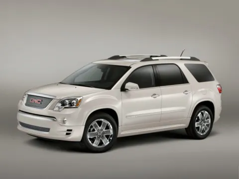 Red 2012 GMC Acadia Denali for sale in Logan, OH