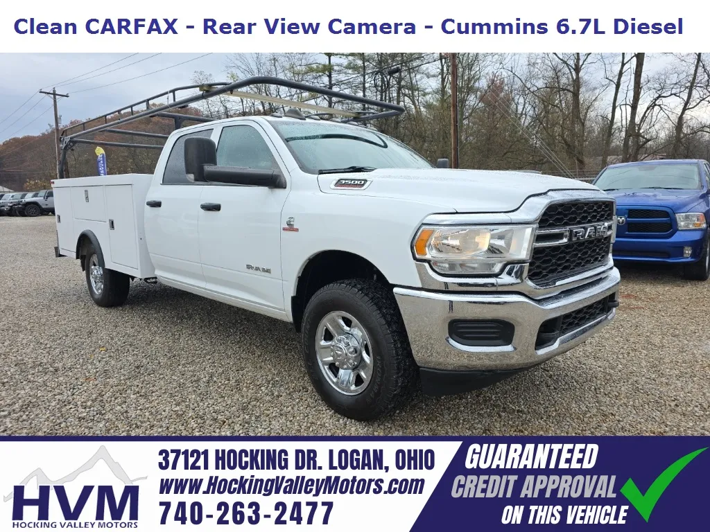 White 2019 Ram 3500 Tradesman for sale in Logan, OH