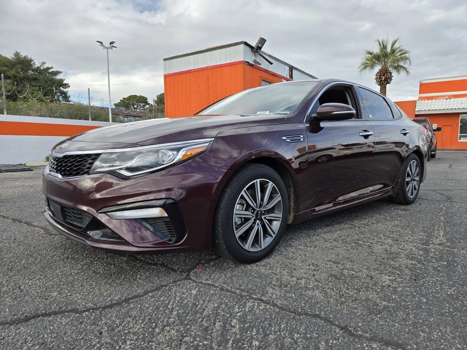 Red 2019 Kia Optima EX for sale in Las Vegas, NV