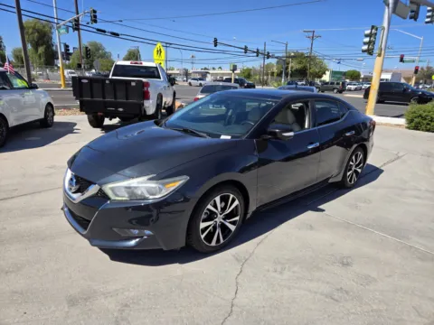Blue 2016 Nissan Maxima 3.5 Platinum for sale in Las Vegas, NV