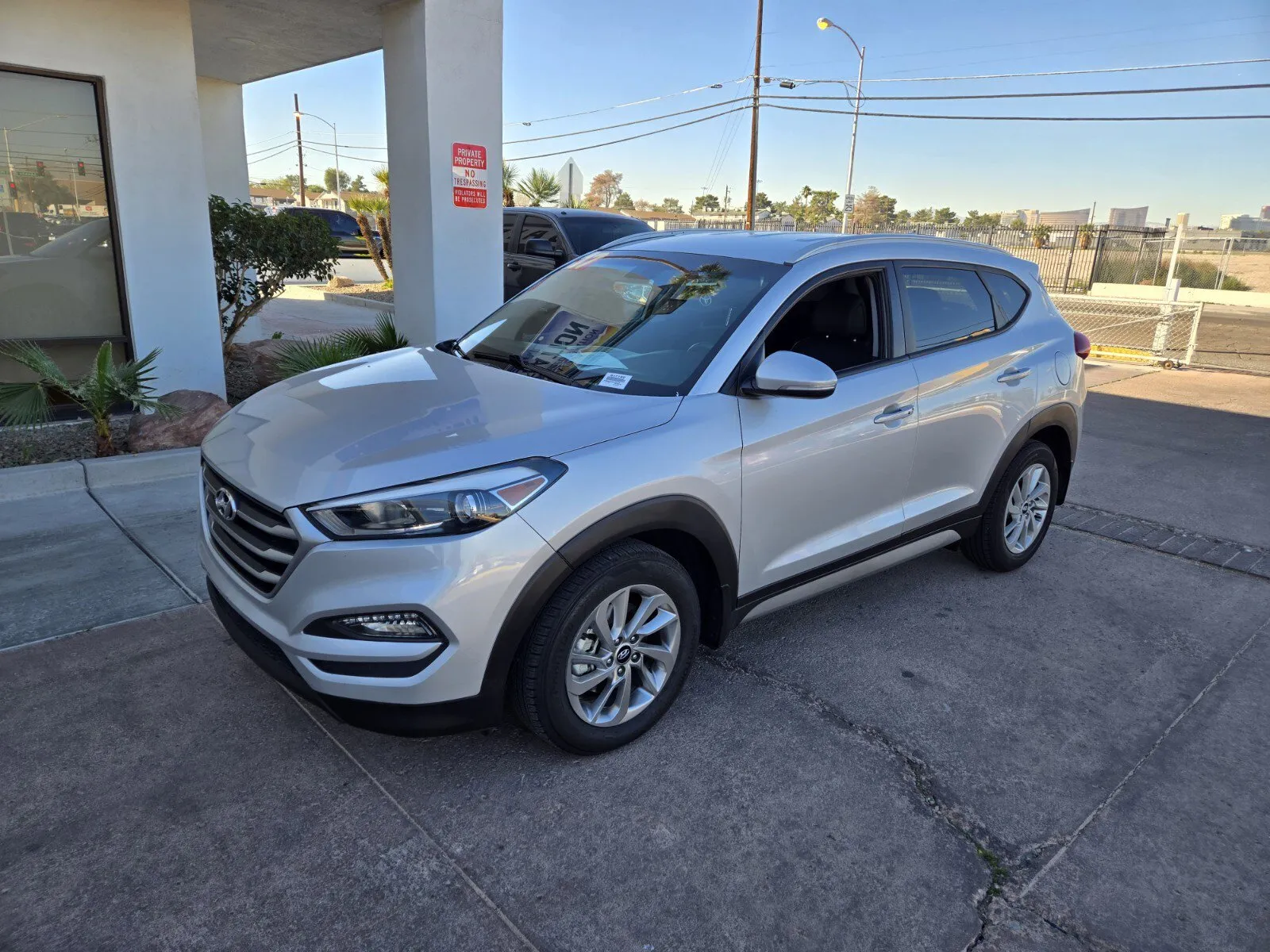 Silver 2017 Hyundai Tucson SE Plus for sale in Las Vegas, NV
