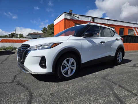White 2021 Nissan Kicks S for sale in Las Vegas, NV