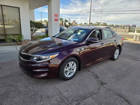 Red 2016 Kia Optima LX for sale in Las Vegas, NV