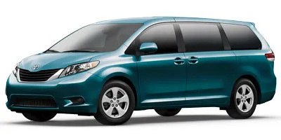 Black 2012 Toyota Sienna LE for sale in Las Vegas, NV