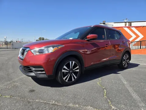 Red 2020 Nissan Kicks SV for sale in Las Vegas, NV