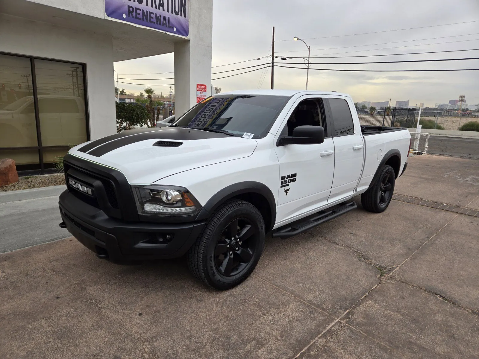 White 2019 Ram 1500 Classic Warlock for sale in Las Vegas, NV