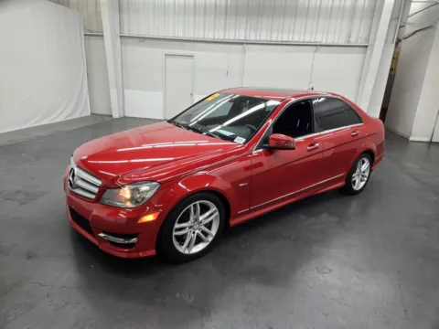 Red 2012 Mercedes-Benz C-Class 4DR SDN C250 C 25 for sale in Las Vegas, NV