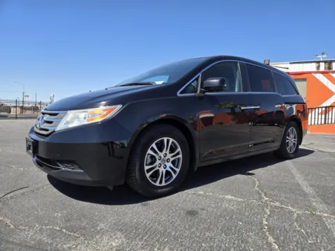 Black 2013 Honda Odyssey EX-L for sale in Las Vegas, NV