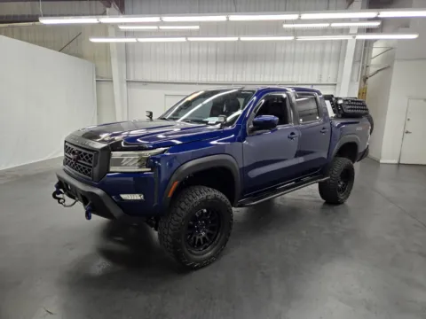 Blue 2022 Nissan Frontier PRO-4X for sale in Las Vegas, NV