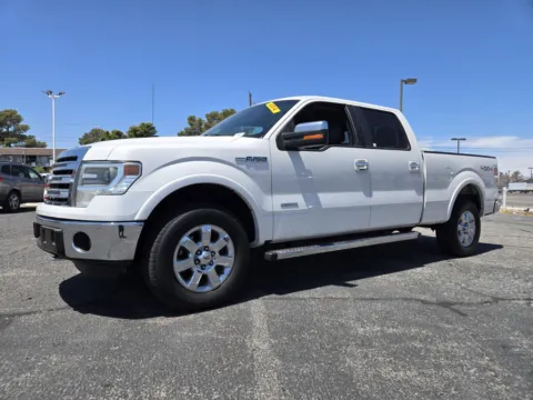 White 2013 Ford F-150 Lariat for sale in Las Vegas, NV