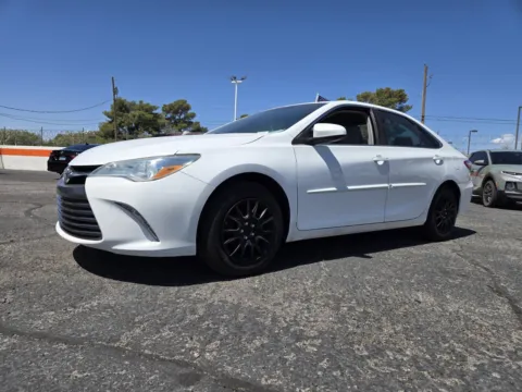 White 2017 Toyota Camry LE for sale in Las Vegas, NV