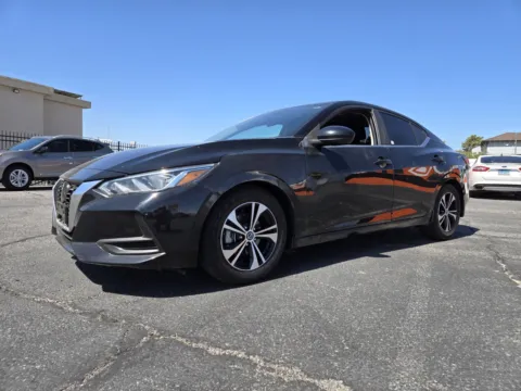 Black 2022 Nissan Sentra SV for sale in Las Vegas, NV