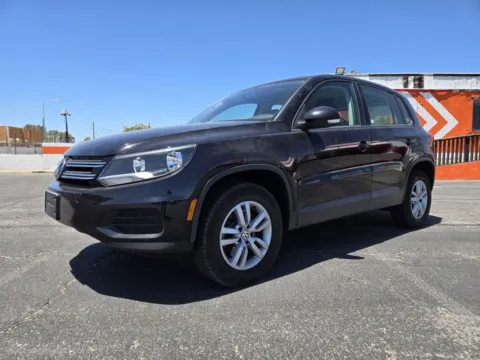 Black 2013 Volkswagen Tiguan S for sale in Las Vegas, NV