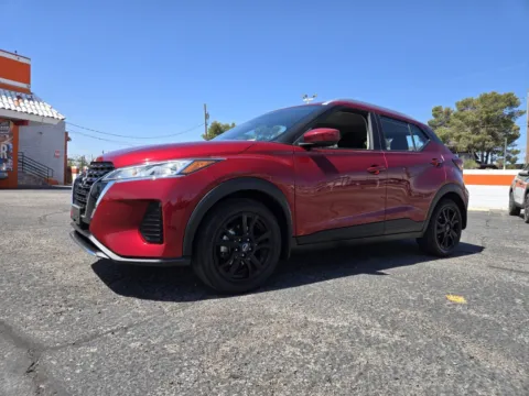 Red 2022 Nissan Kicks SV for sale in Las Vegas, NV