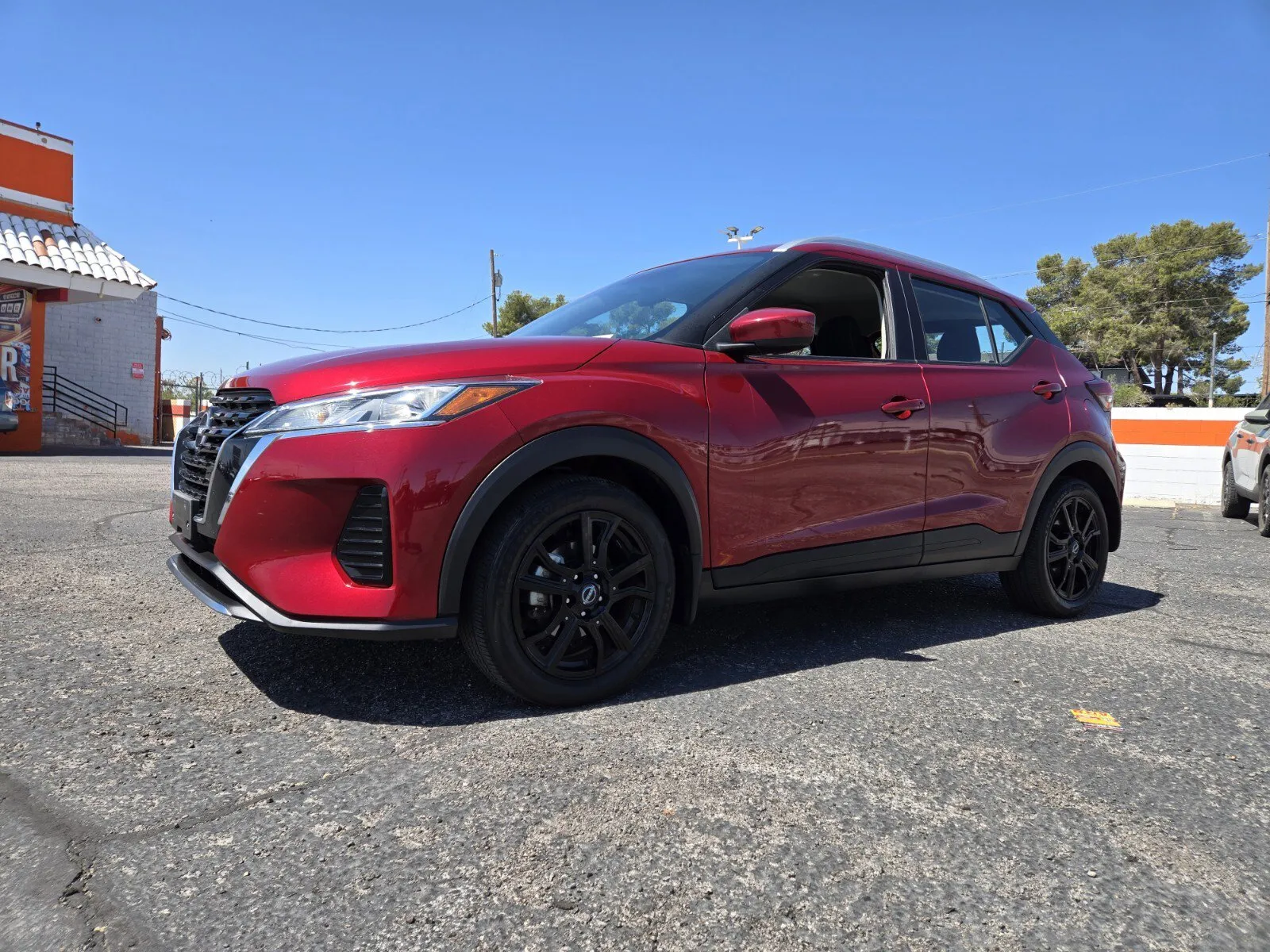 Red 2022 Nissan Kicks SV for sale in Las Vegas, NV