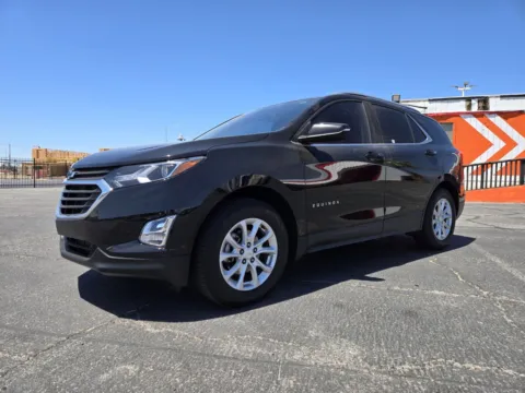 Black 2018 Chevrolet Equinox LT for sale in Las Vegas, NV