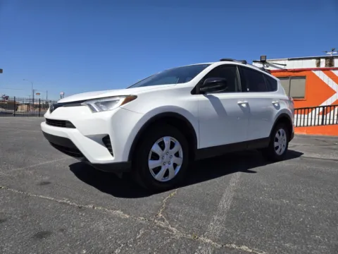 White 2017 Toyota RAV4 LE for sale in Las Vegas, NV