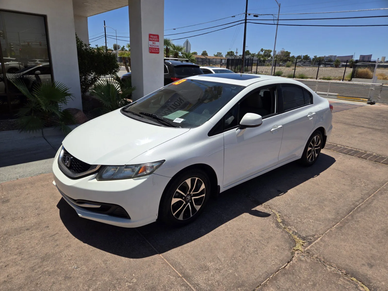 2013 Honda Civic Sdn EX for sale in Las Vegas, NV