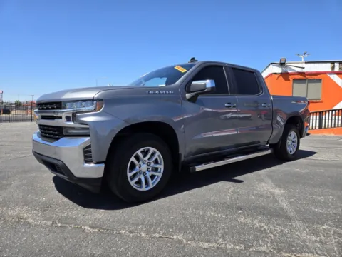 Gray 2020 Chevrolet Silverado 1500 LT for sale in Las Vegas, NV