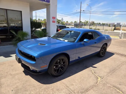 Blue 2021 Dodge Challenger SXT for sale in Las Vegas, NV
