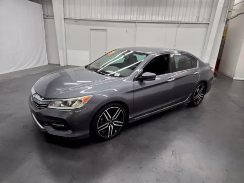 Gray 2017 Honda Accord Sedan Sport for sale in Las Vegas, NV