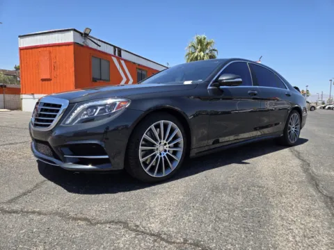 Black 2015 Mercedes-Benz S-Class S 550 for sale in Las Vegas, NV