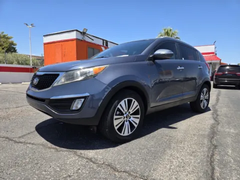 Blue 2014 Kia Sportage EX for sale in Las Vegas, NV