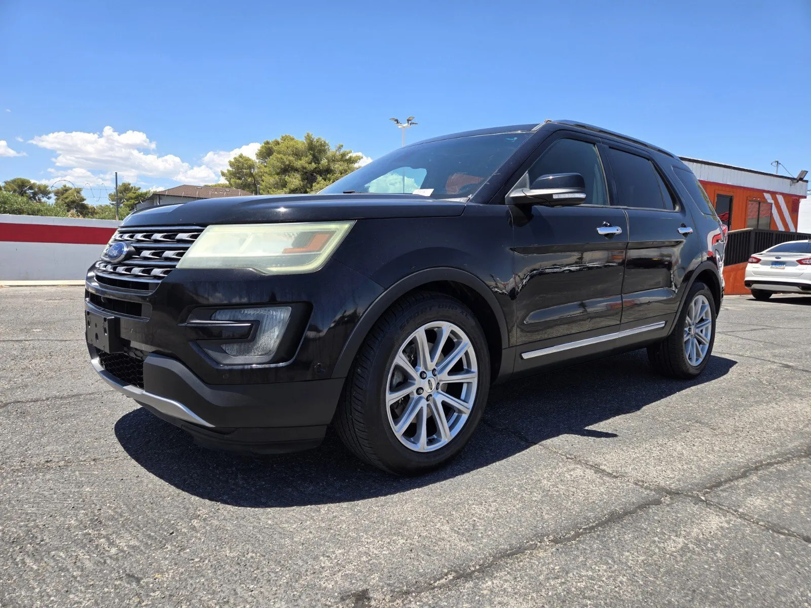 Black 2016 Ford Explorer Limited for sale in Las Vegas, NV