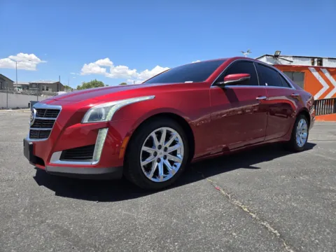 Red 2014 Cadillac CTS Sedan Luxury RWD for sale in Las Vegas, NV