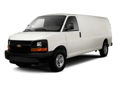 White 2013 Chevrolet Express Cargo Van 2500 RWD 135 for sale in Las Vegas, NV