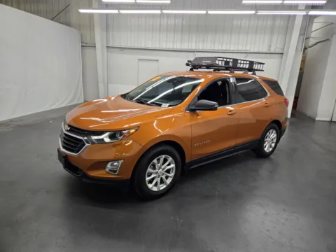 Orange 2018 Chevrolet Equinox LT for sale in Las Vegas, NV