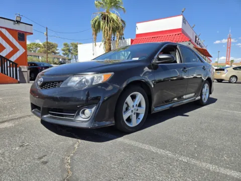 Black 2013 Toyota Camry L for sale in Las Vegas, NV