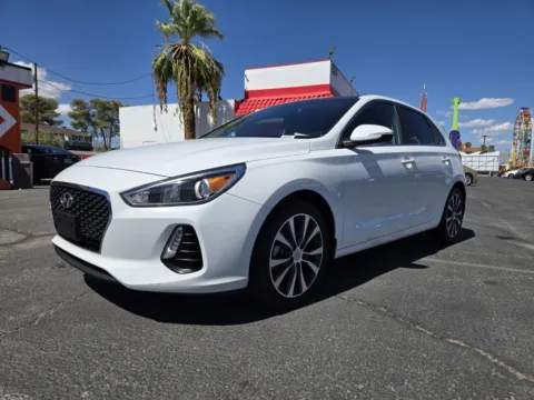 White 2019 Hyundai Elantra GT 5DR HB AT for sale in Las Vegas, NV