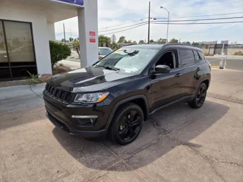 Black 2019 Jeep Compass Altitude for sale in Las Vegas, NV