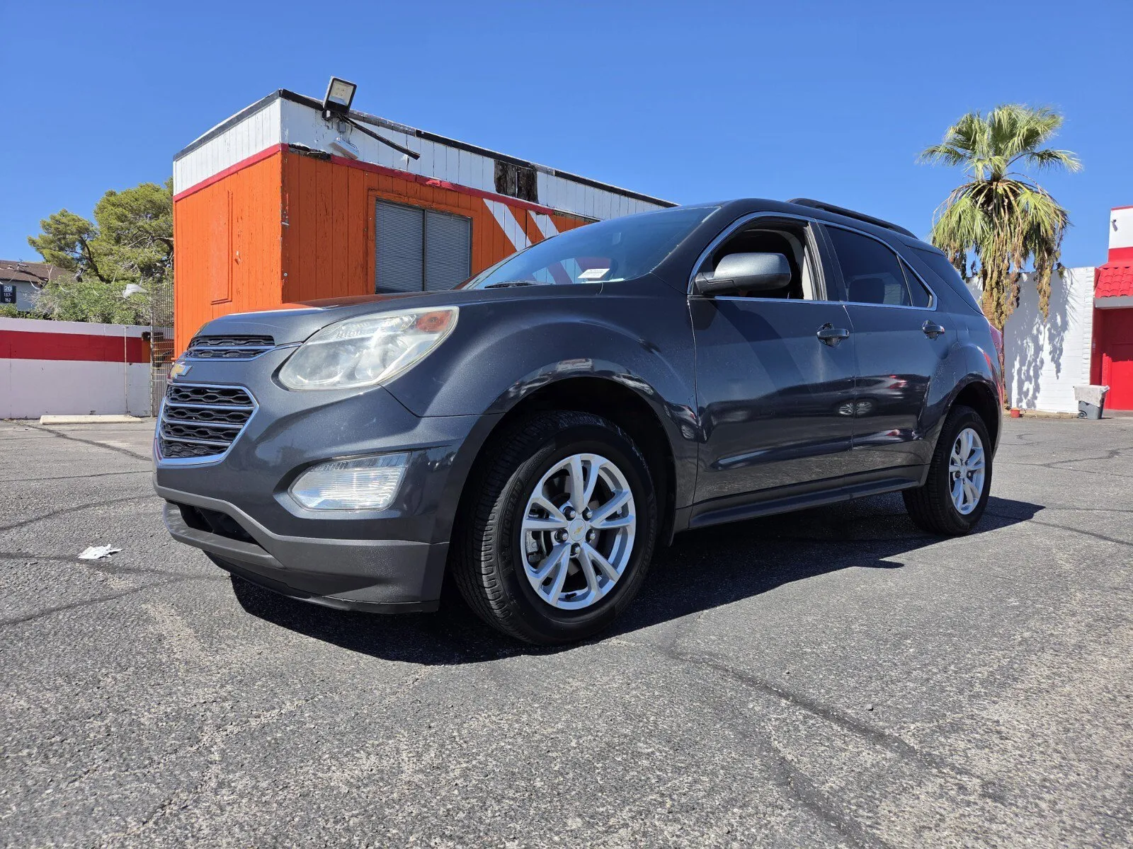 Gray 2017 Chevrolet Equinox LT for sale in Las Vegas, NV