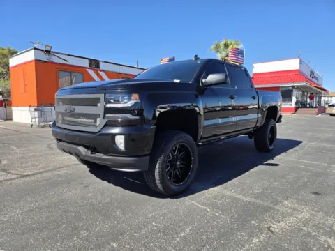 Black 2016 Chevrolet Silverado 1500 LTZ for sale in Las Vegas, NV