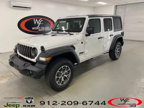 White 2025 Jeep Wrangler Sport S for sale in Baxley, GA