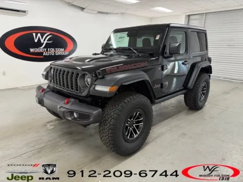 Black 2025 Jeep Wrangler Rubicon for sale in Baxley, GA