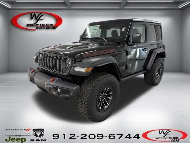Black 2025 Jeep Wrangler Rubicon for sale in Baxley, GA