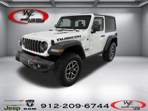 White 2025 Jeep Wrangler Rubicon for sale in Baxley, GA