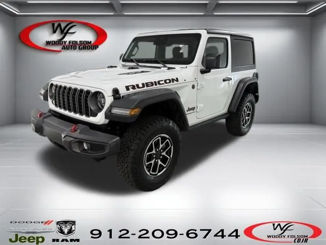 White 2025 Jeep Wrangler Rubicon for sale in Baxley, GA