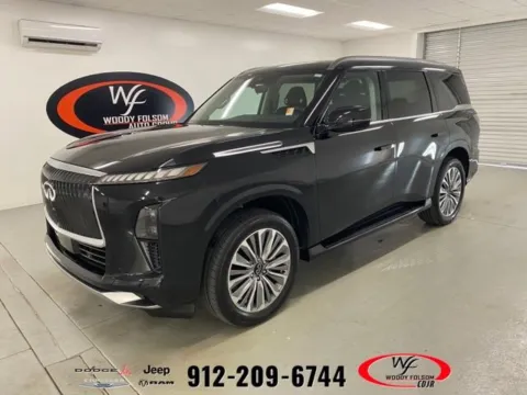 Black 2025 INFINITI QX80 SENSORY for sale in Baxley, GA