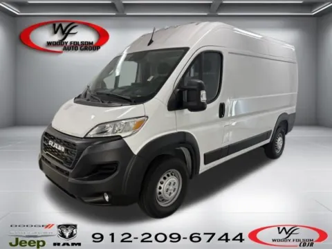 White 2025 Ram ProMaster Cargo Van Tradesman for sale in Baxley, GA