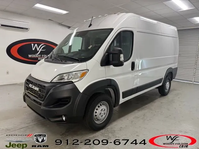White 2025 Ram ProMaster Cargo Van Tradesman for sale in Baxley, GA