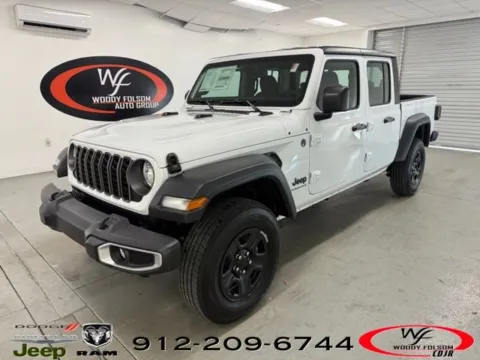 White 2026 Jeep Gladiator Sport for sale in Baxley, GA