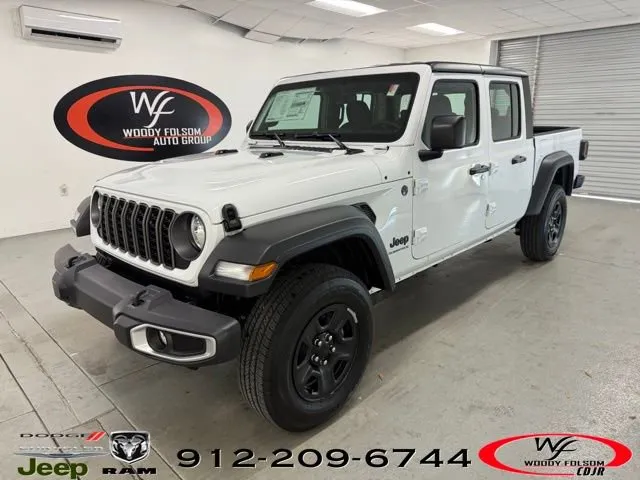 White 2026 Jeep Gladiator Sport for sale in Baxley, GA