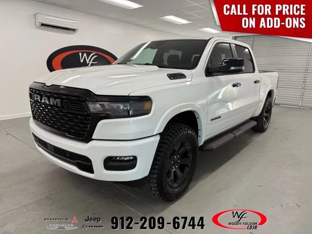 White 2026 Ram 1500 Big Horn for sale in Baxley, GA